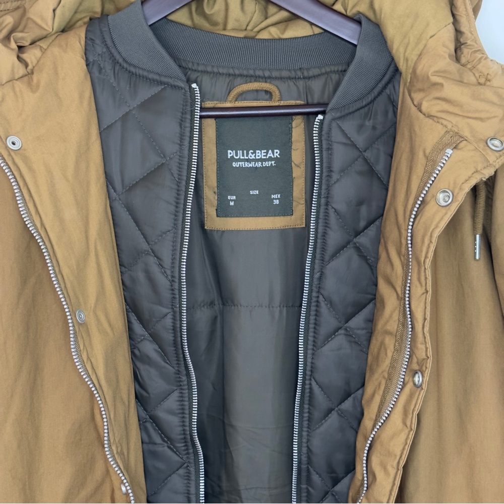 Pull&Bear Brown Parka Jacket - image 3